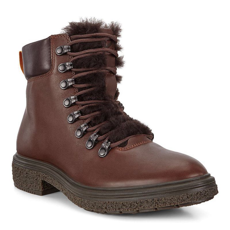 Women Boots Ecco Crepetray Hybrid W - Boots Brown - India QOBYZD716